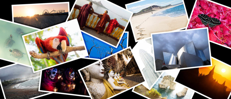 | SHOP | shop photos, travel photos stacked on each other